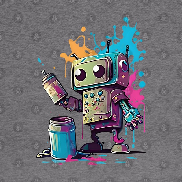 Graffiti Specialist Robot by 2wear Grafix